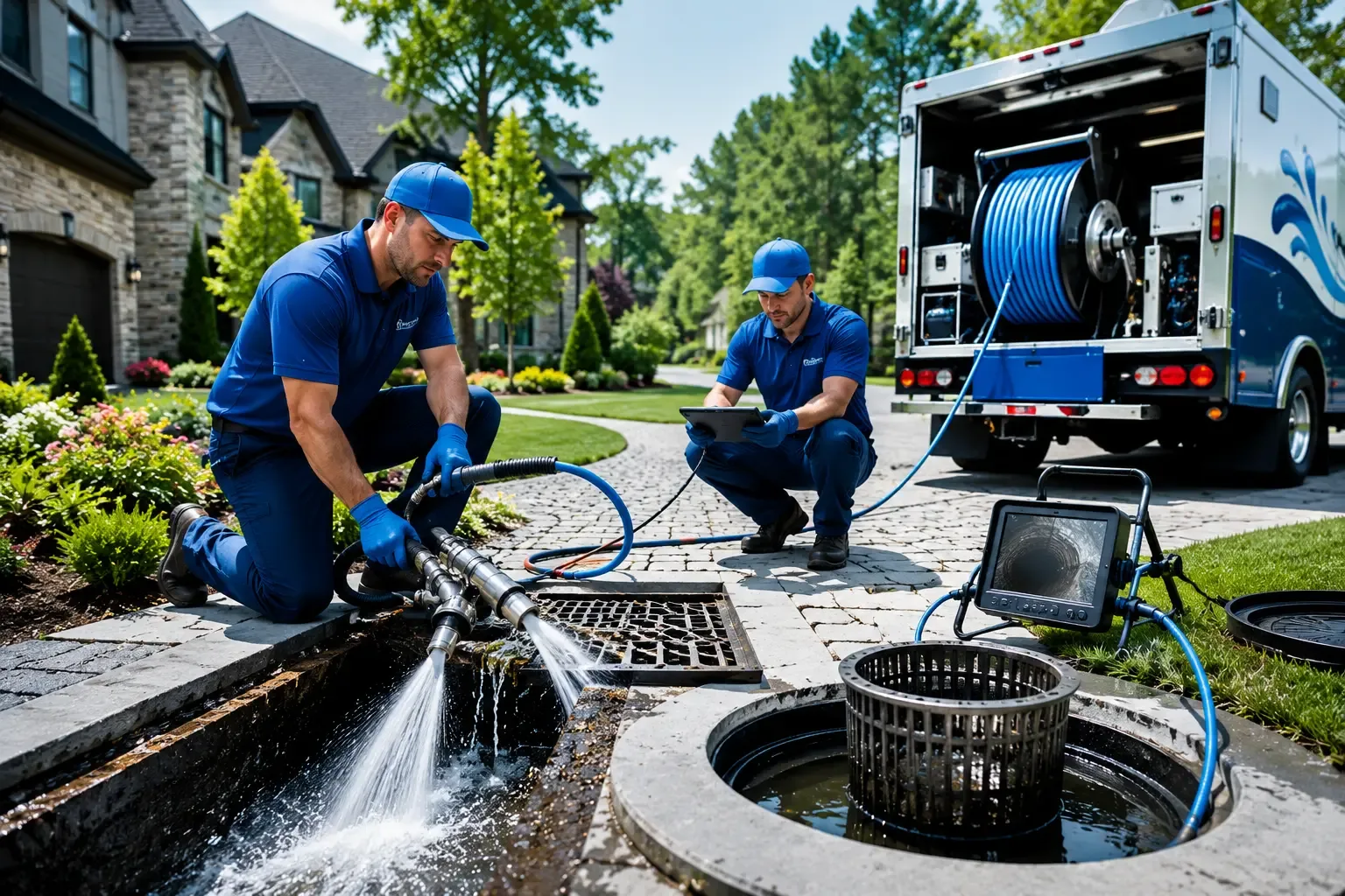 Local outdoor drain cleaning professionals in Centerbrook, CT